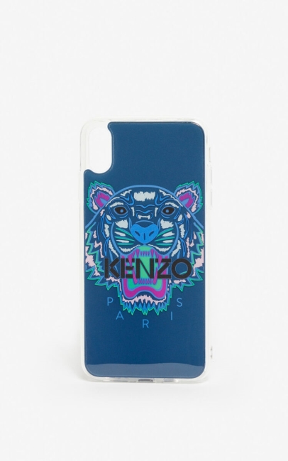 Kenzo Men Iphone Xs Max Case Deep Sea Blue